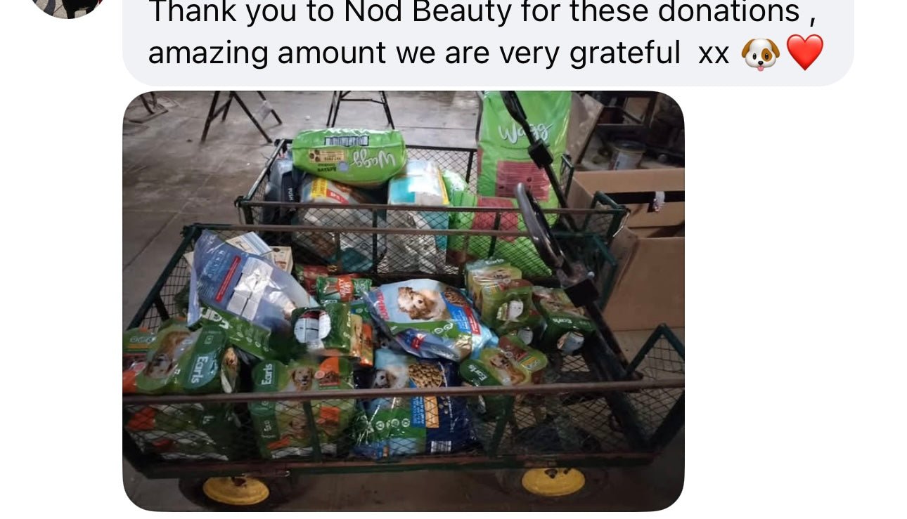 In December we gave back! - NODBEAUTY