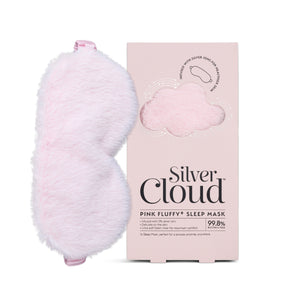 Silver Cloud Fluffy Sleep Mask Infused with Silver Ions
