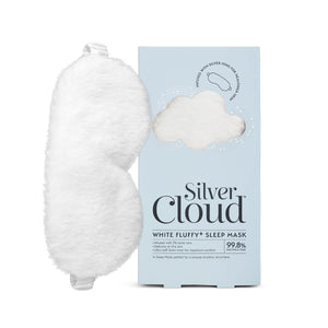 Silver Cloud Fluffy Sleep Mask Infused with Silver Ions
