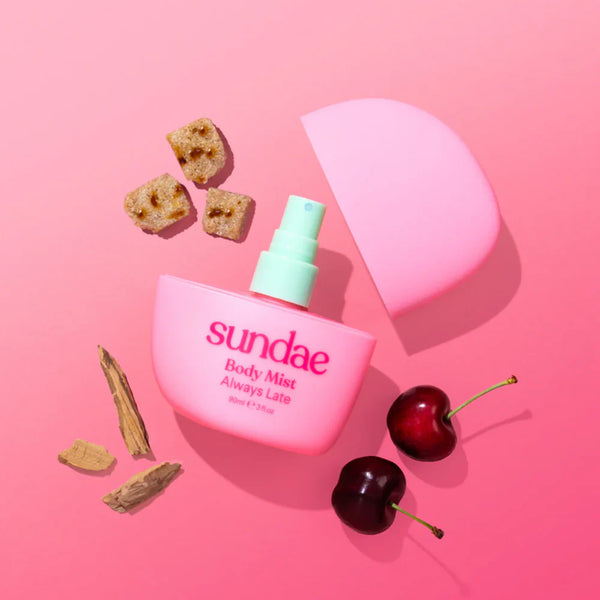 Sundae Hair & Body Fragrance Mist Always Late 90ml