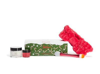 Revolution x Jake Jamie Candy Cane Face & Lip Mask Duo - NODBEAUTY