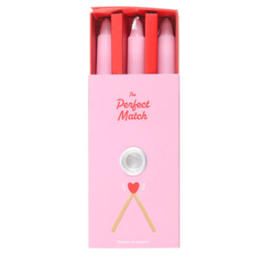 SET OF 3 LOVE AFFIRMATION CANDLES IN A BOX - NODBEAUTY