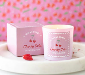 SUGAR SWEET CHERRY COLA CANDLE - NODBEAUTY