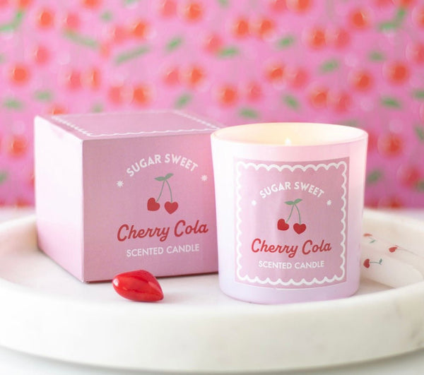 SUGAR SWEET CHERRY COLA CANDLE - NODBEAUTY