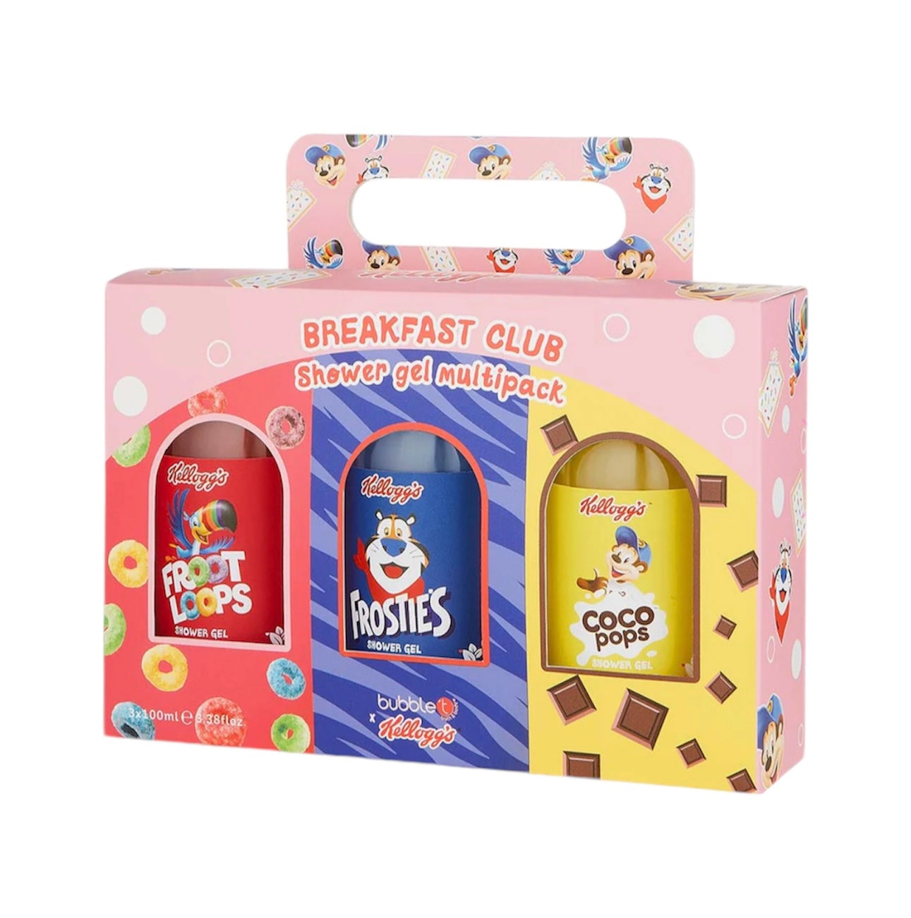 KELLOGG'S BREAKFAST CLUB SHOWER GEL GIFT SET (3 X 100ML)