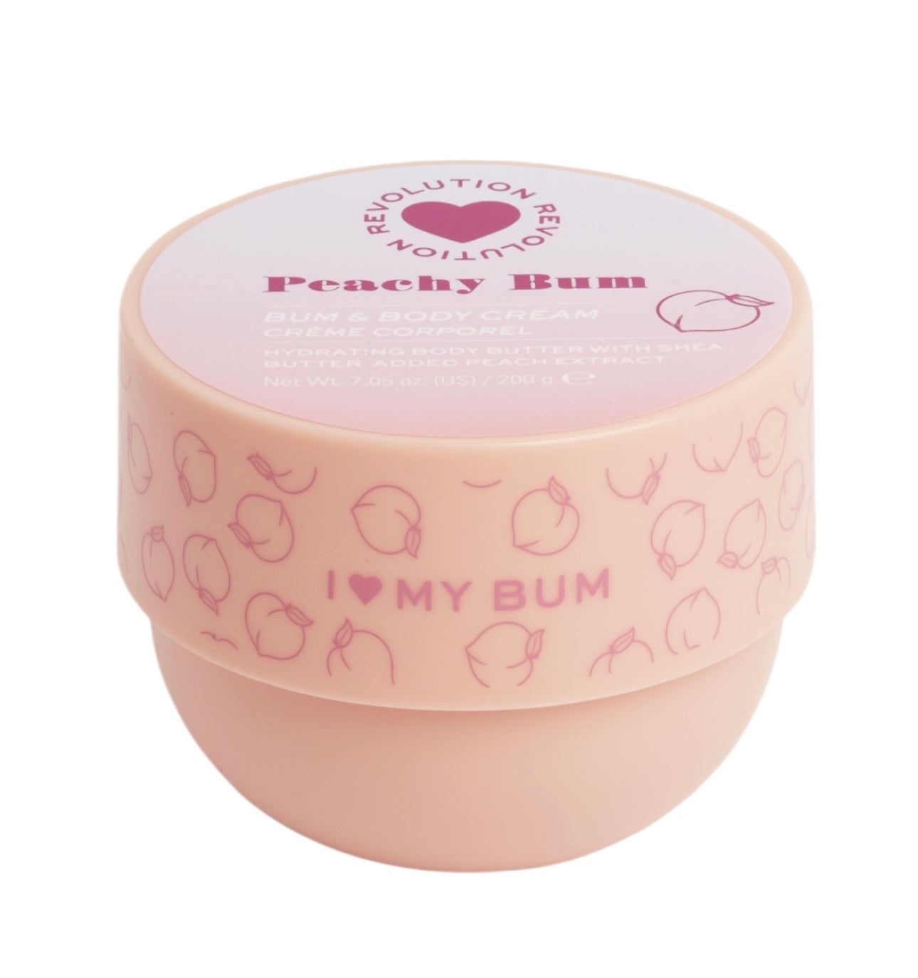 I Heart Revolution Peachy Bum Swirl Body Cream