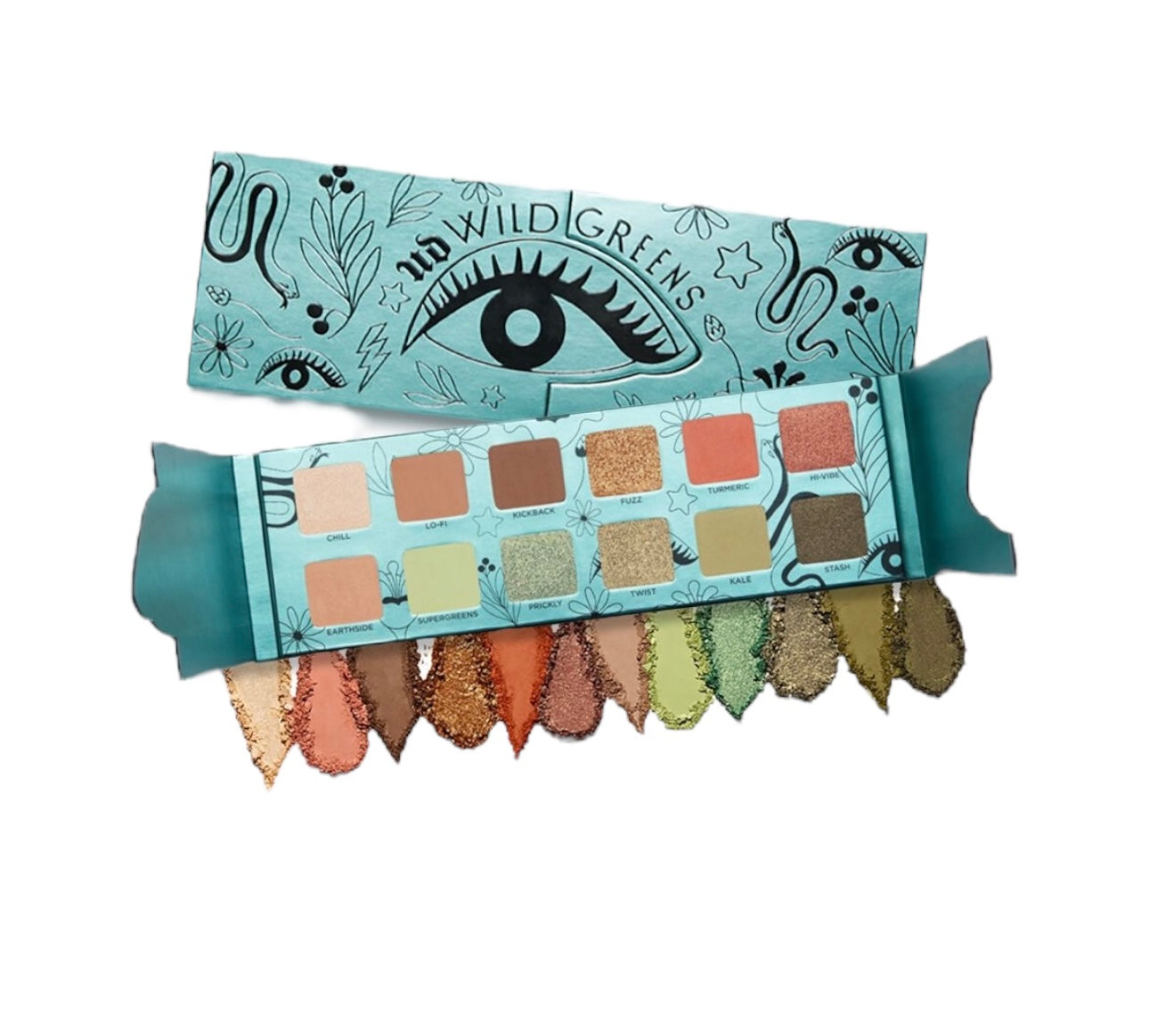 Urban Decay Wild Greens Eyeshadow Palette