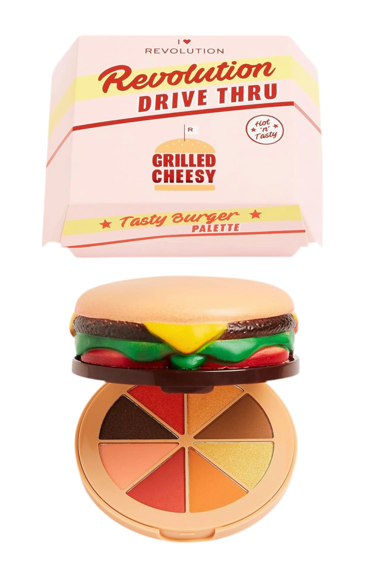 Heart Revolution Burger Drive-Thru Make Up Eyeshadow Palette