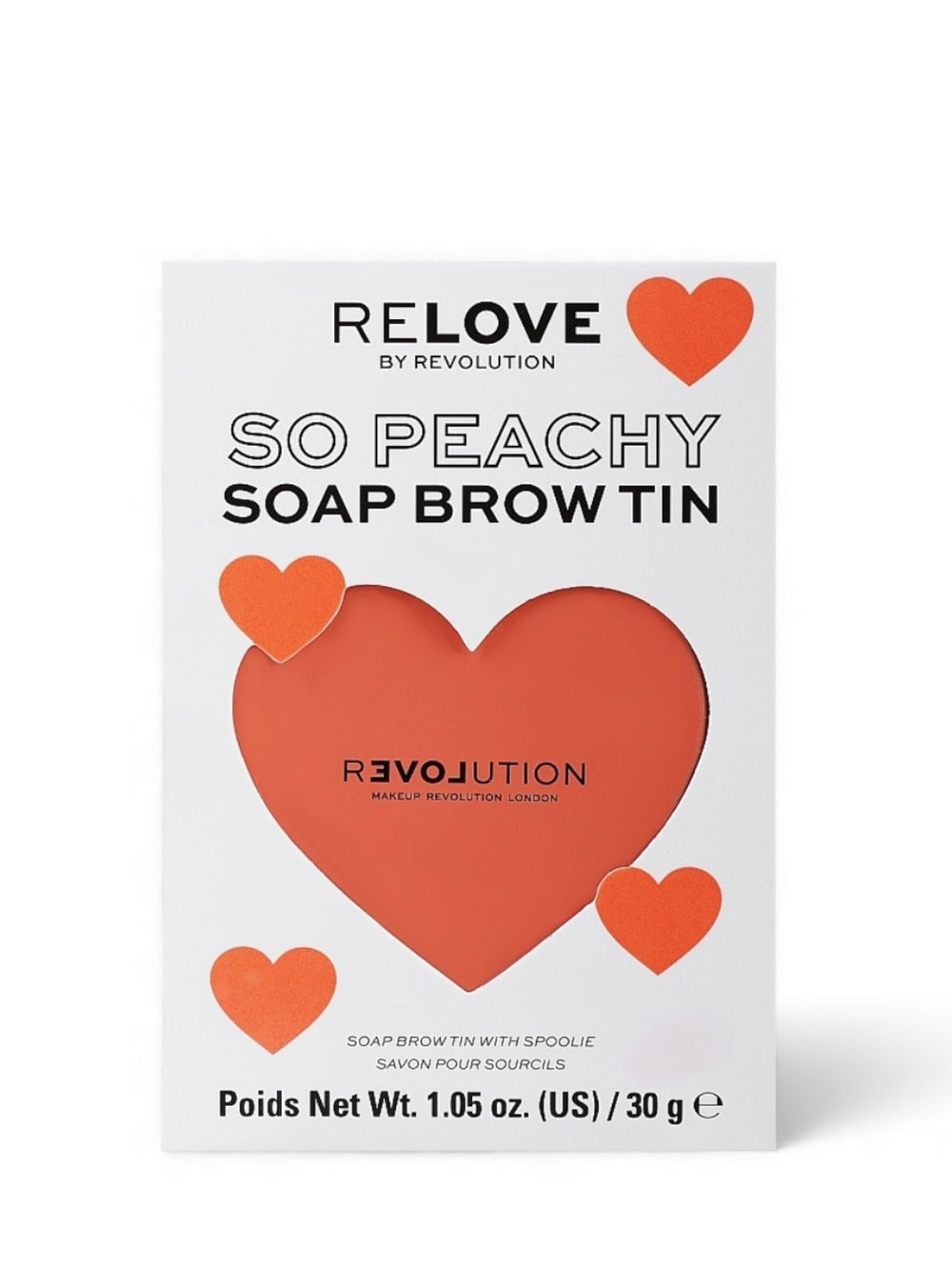 Relove by Revolution So Peachy Soap Brow Tin