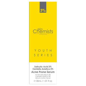 Acne Prone Serum Salicylic Acid 2%, Centella Asistica 3% 30ml