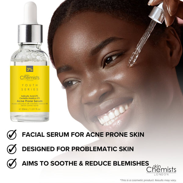 Acne Prone Serum Salicylic Acid 2%, Centella Asistica 3% 30ml