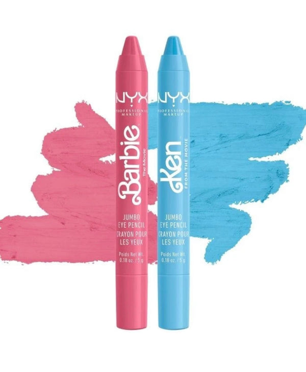 NYX Professional Makeup Barbie Jumbo Eye Pencil Kit Pink & Blue