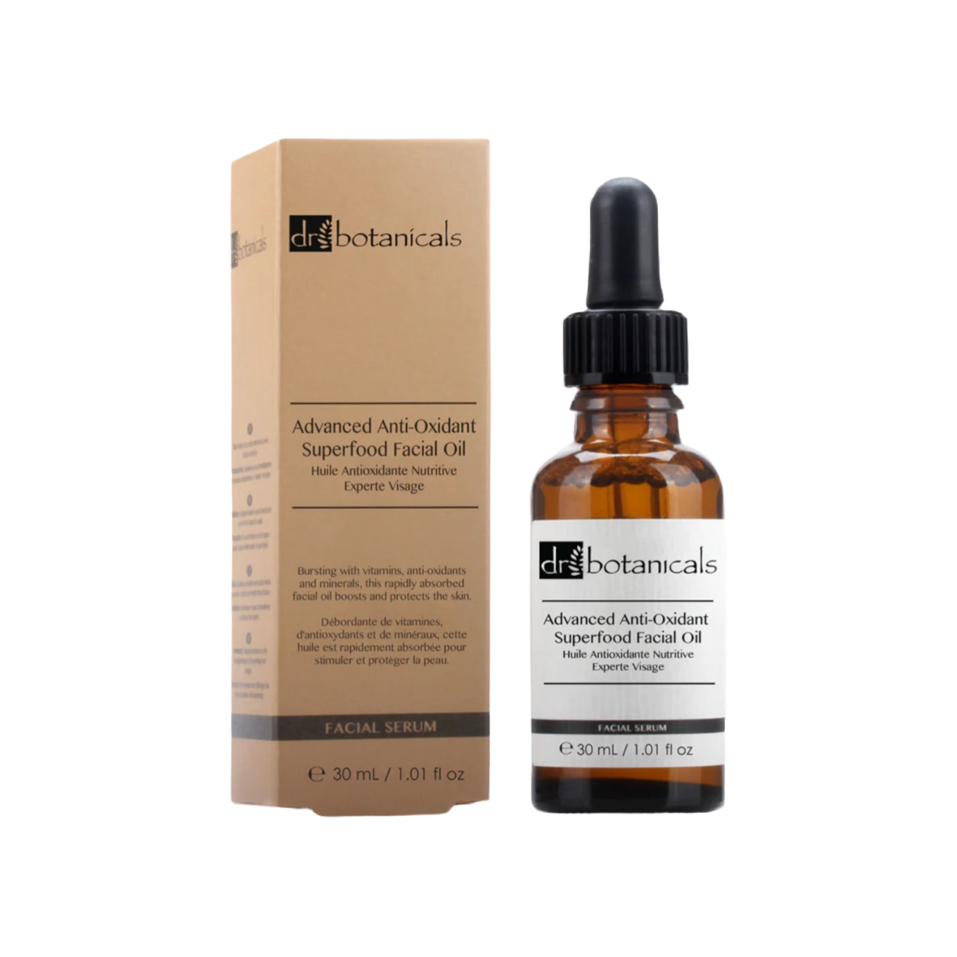 Dr Botanicals Advanced Anti-Oxidant Superfood Facial Oil 30ml