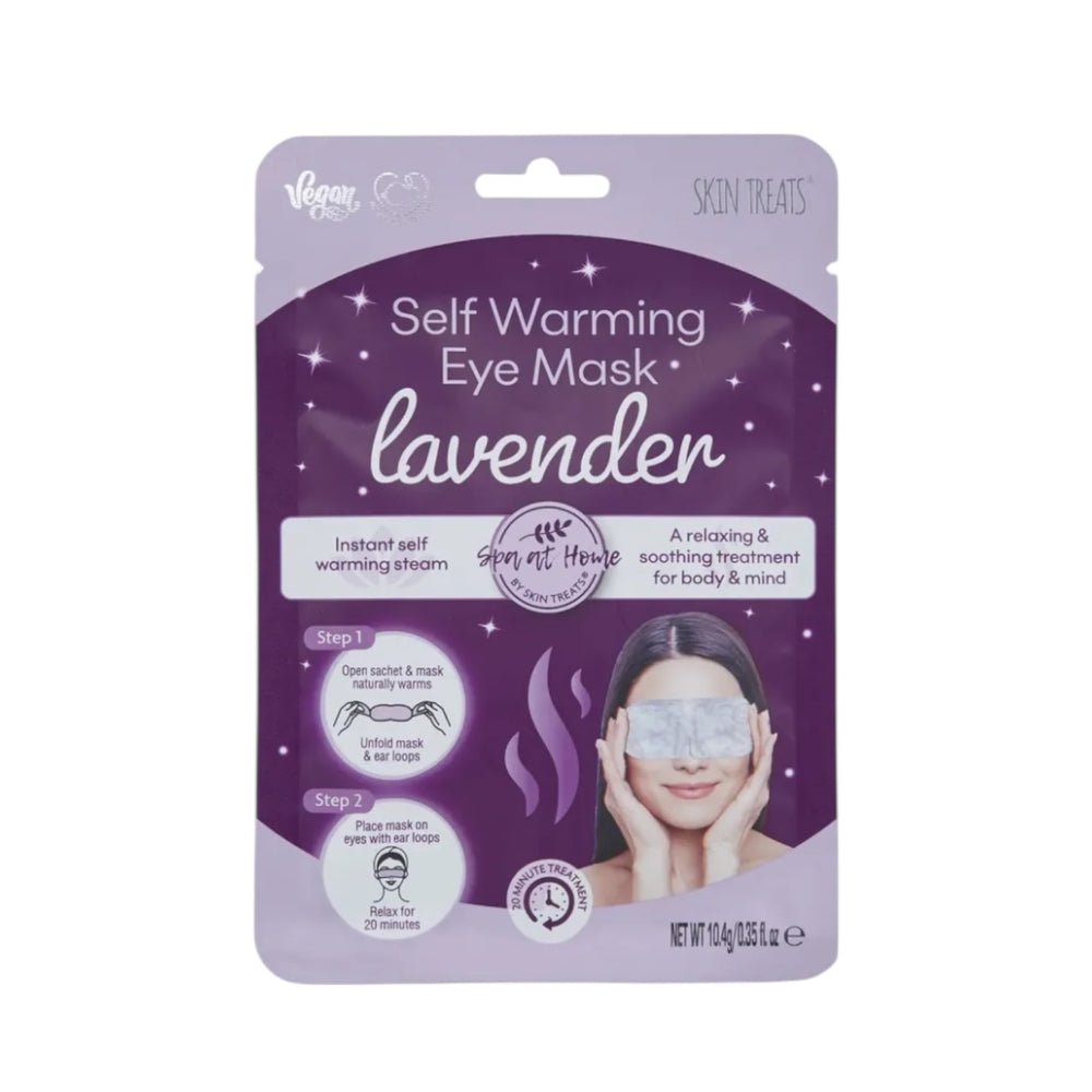 Skin Treats Self Warming Eye Mask Lavender