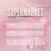 Supermarket Beauty Dash Giftcard