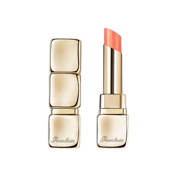 Guerlain KissKiss Bee Glow 98% Natural-Origin Honey Tint Balm- Pearly Peach
