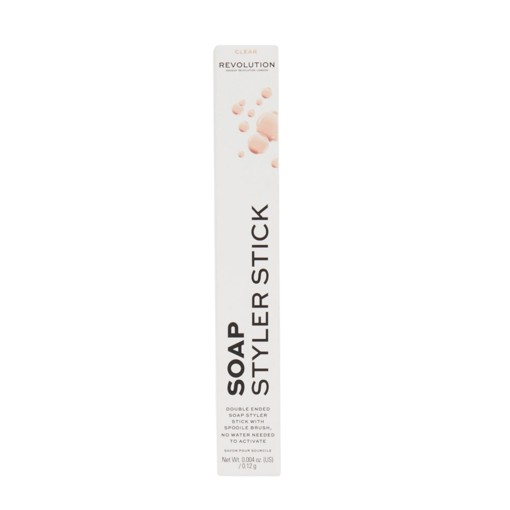 Soap Styler Stick packaging with 'Revolution' branding on a white background