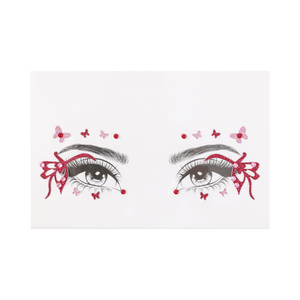 Mystical Butterfly Face Stickers