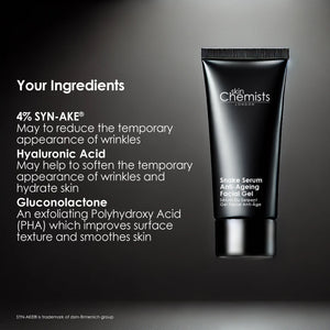 skinChemists Snake Serum Anti-Ageing Facial Gel 30ml
