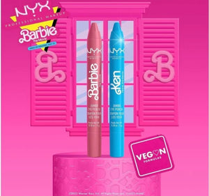 NYX Professional Makeup Barbie Jumbo Eye Pencil Kit Pink & Blue