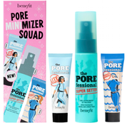 Benefit The POREfessional Pore Minimizer Squad Face Primer and Makeup Setting Spray Trio Set (Worth £37.50)