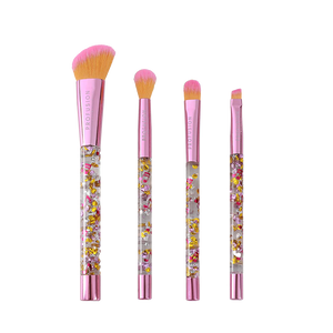 IT'S A VIBE | FEEL THE BEAT 4 PC FACE & EYE BRUSH SET