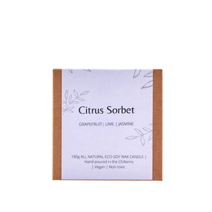 Eco Soy Wax scented Candles 180g | Hand-Poured in England with Expertly Blended Essential Oils