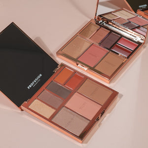 FULL FACE PALETTE NUDE | 8 SHADE EYE, FACE AND LIP PALETTE