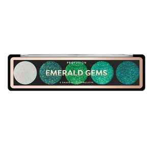 GLITTER GEMS | 5 SHADE GLITTER PALETTES