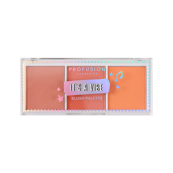 IT'S A VIBE | ADMIT ONE 3 SHADE BLUSH PALETTE