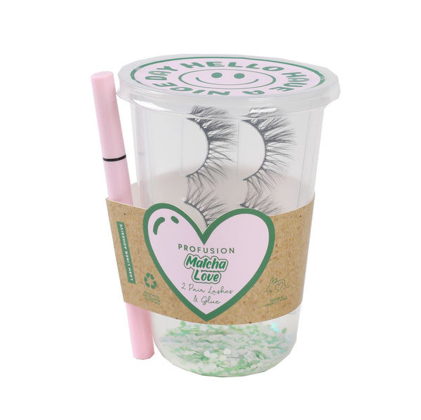 Matcha Love | 2 Pair Lashes & Glue