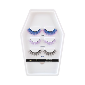 Lash Madness-3 Pair Faux Mink Lash Set Adhesive