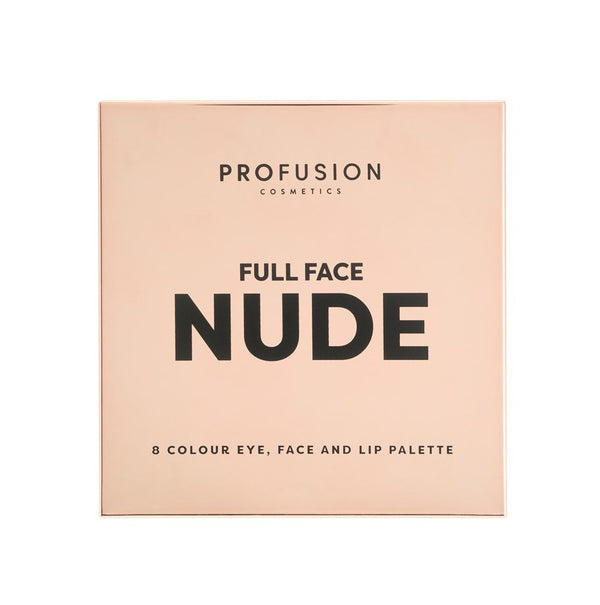 FULL FACE PALETTE NUDE | 8 SHADE EYE, FACE AND LIP PALETTE