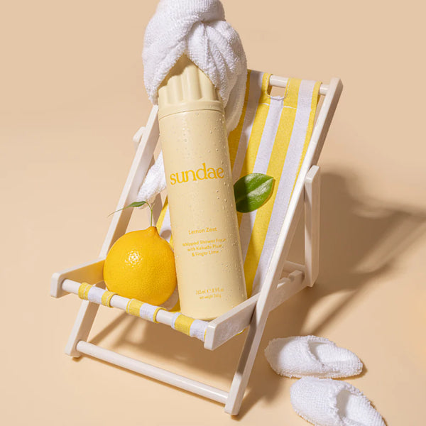 Sundae Whipped Shower Foam Lemon Zest 265ml