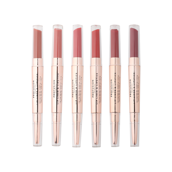 LUNAR LIPS - 6 PC LIPSTICK AND LIP LINER SET