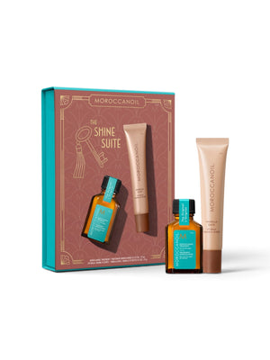 Moroccanoil The Shine Suite Vanilla Date Lip Balm Gift Set