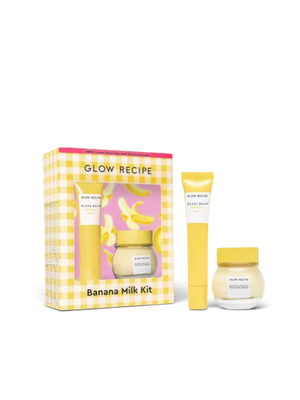Glow Recipe Banana Moisturizing Cream & Shimmer Lip Treatment Duo