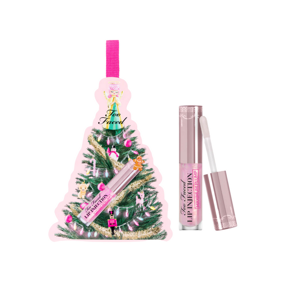TOO FACED Travel Size Lip Injection Maximum Plump Lip Gloss Ornament – Original Clear