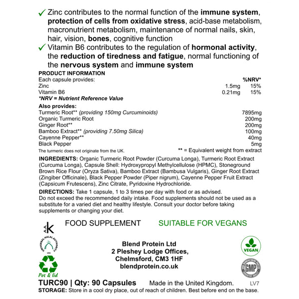 Turmeric Extract Capsules