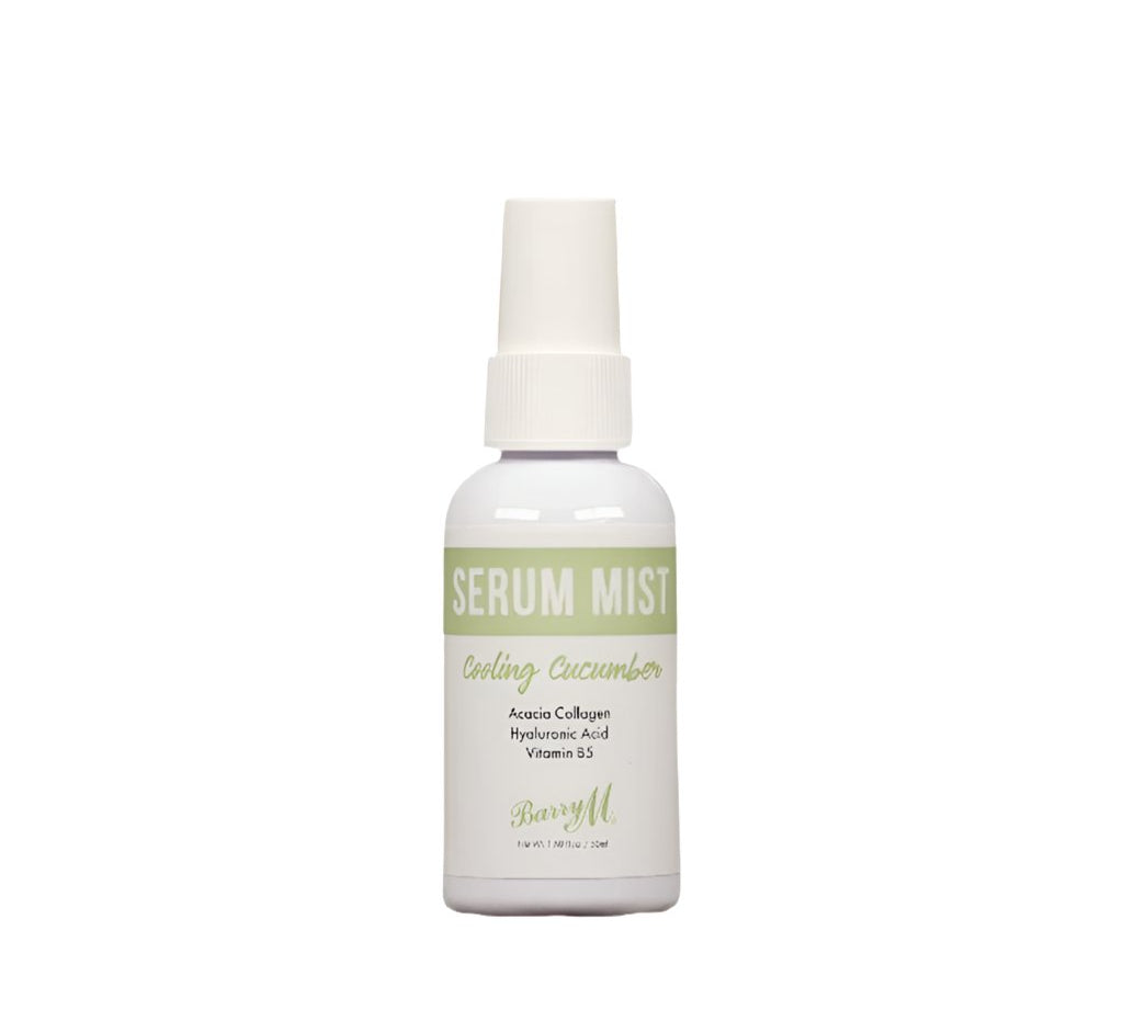 BARRY M SERUM FACE MIST SPRAY WITH HYALURONIC ACID REFRESHING AND MOISTURIZING - NODBEAUTY