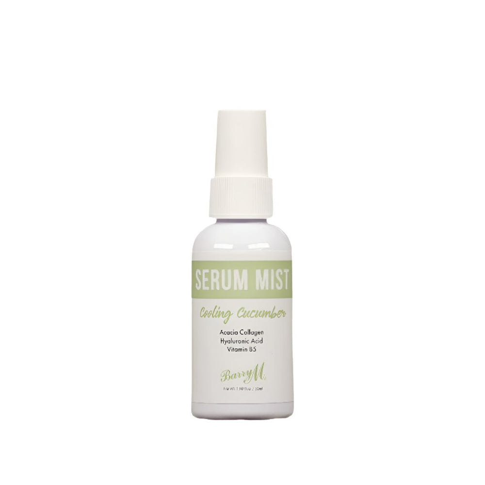 BARRY M SERUM FACE MIST SPRAY WITH HYALURONIC ACID REFRESHING AND MOISTURIZING - NODBEAUTY