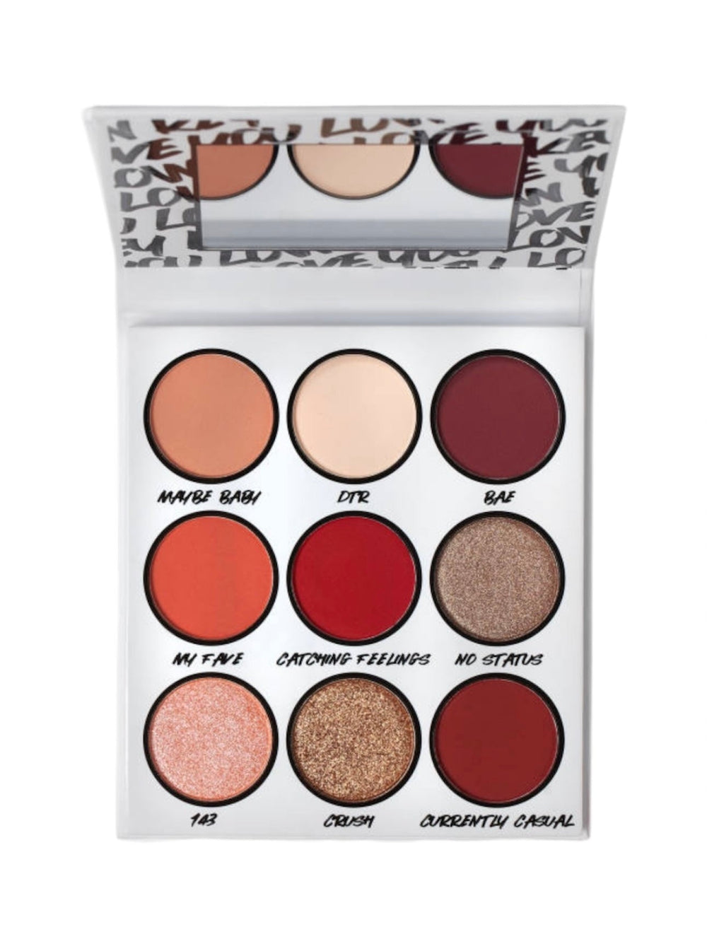 BH COSMETICS LOW KEY LOVE YOU SHADOW PALETTE - NODBEAUTY