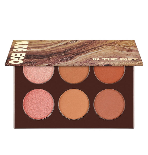 BH Los Angeles Nude Ego In The Buff All - in - One Face Palette - Light to Medium - NODBEAUTY