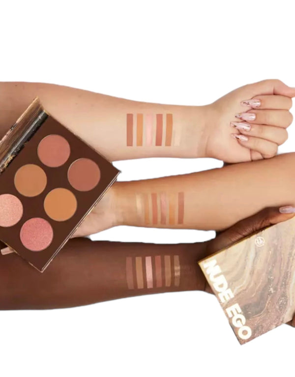 BH Los Angeles Nude Ego In The Buff All - in - One Face Palette - Light to Medium - NODBEAUTY