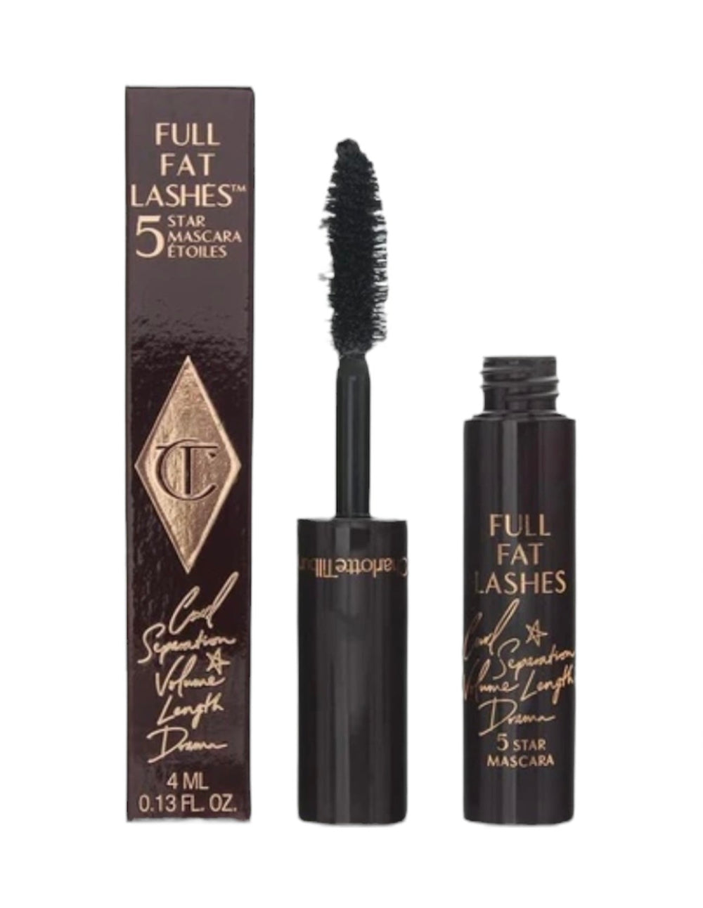 Charlotte Tilbury Full Fat Lashes Mascara 4ml - Glossy Black - NODBEAUTY