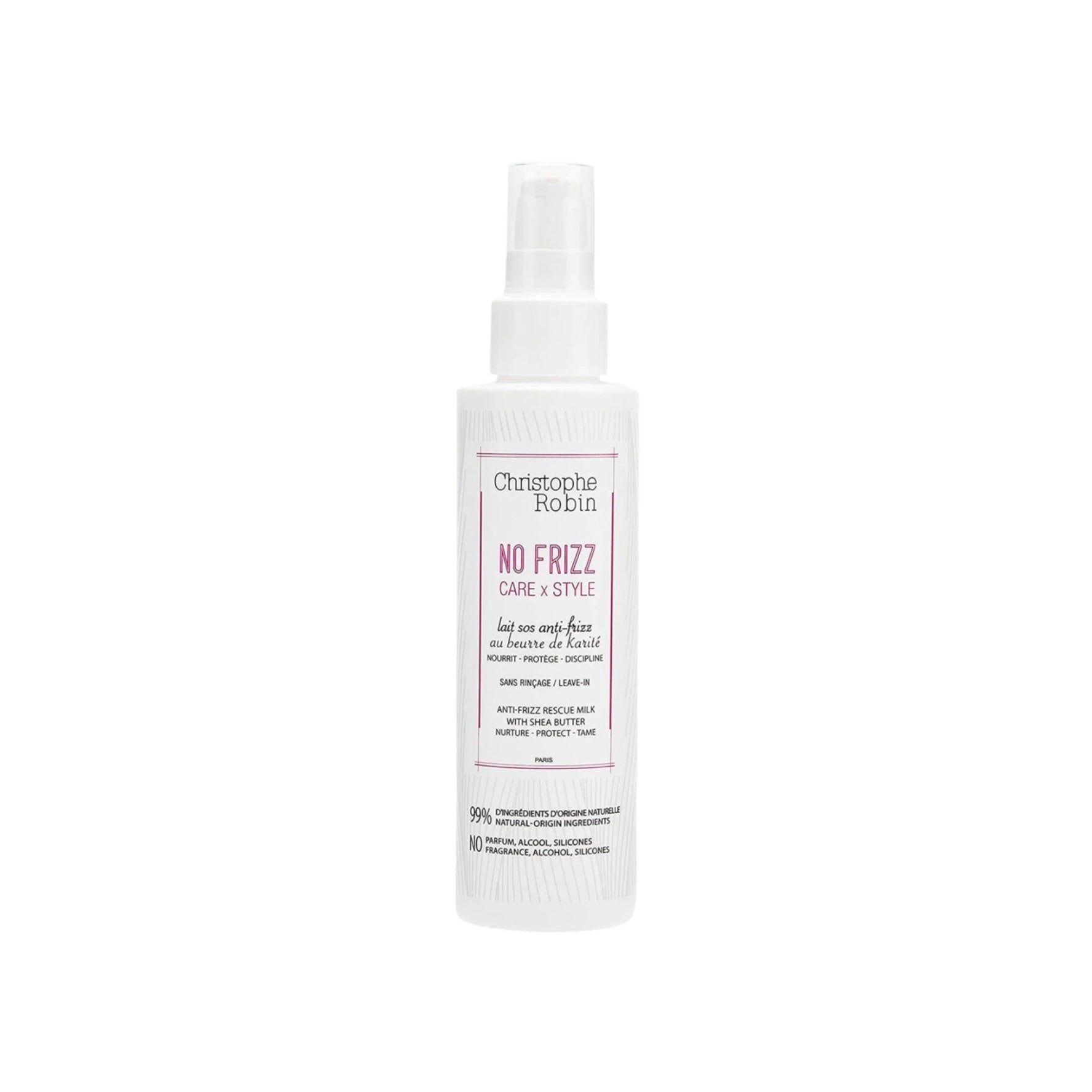 CHRISTOPHE ROBIN – ANTI - FRIZZ RESCUE MILK WITH SHEA BUTTER 150ML - NODBEAUTY