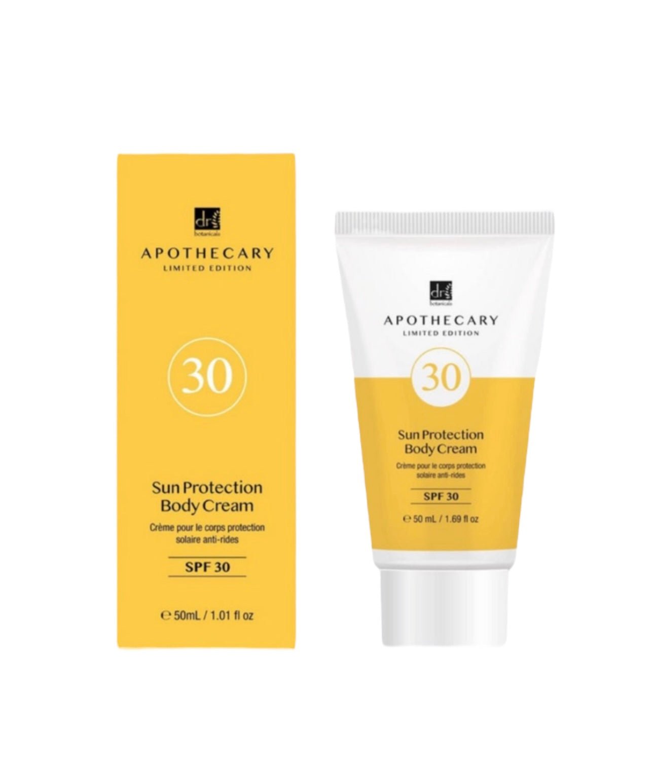 Dr. Botanicals SPF 30 Body Cream 50ml - NODBEAUTY