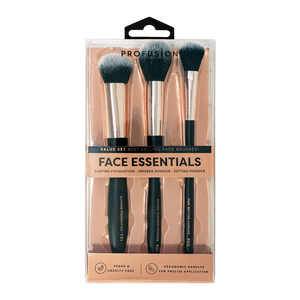 Face Essential - 3PC  Face Brush Set