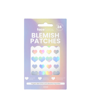 Face Facts Blemish Patches - Holographic Hearts - NODBEAUTY