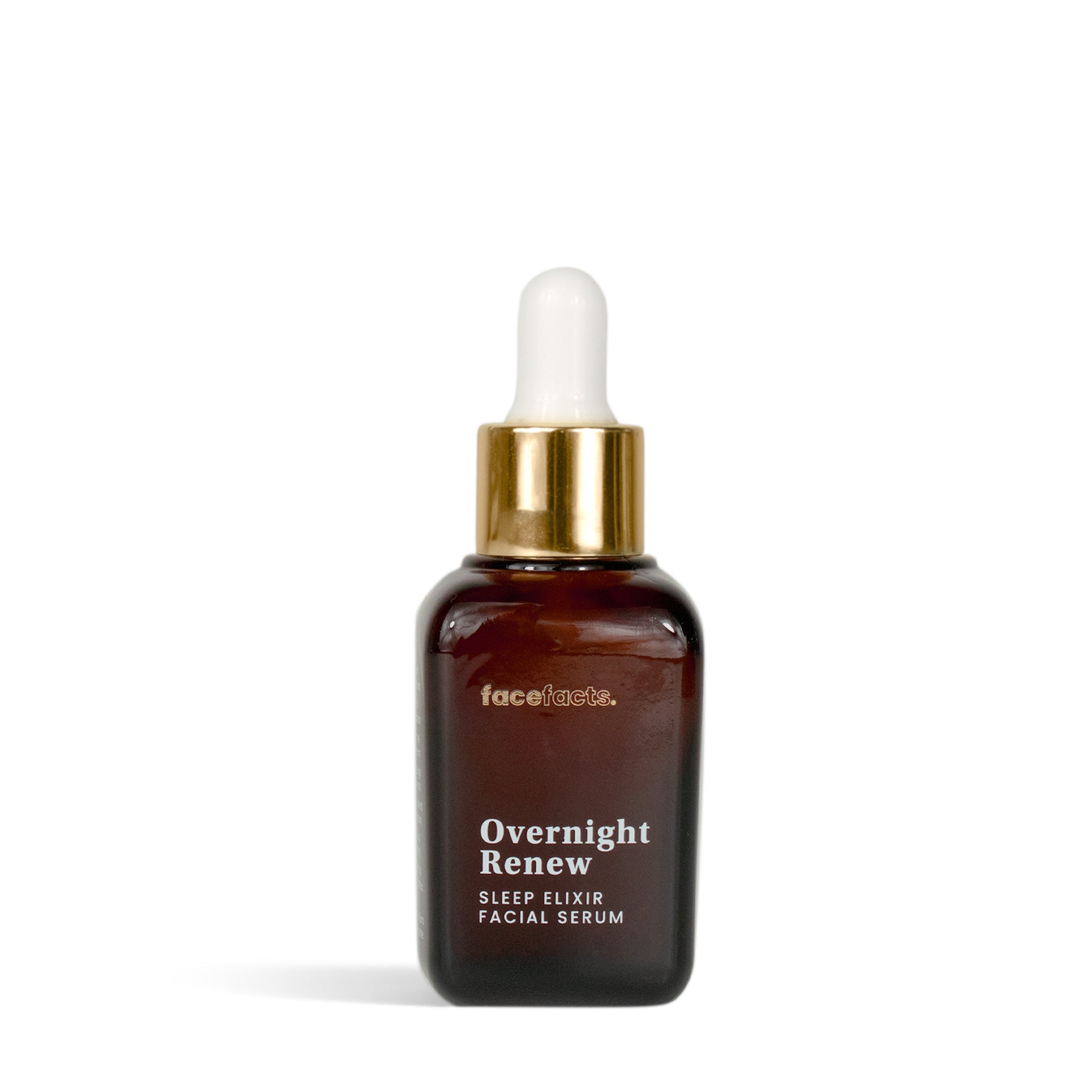 Face Facts Overnight Renew Facial Serum 30ml - NODBEAUTY